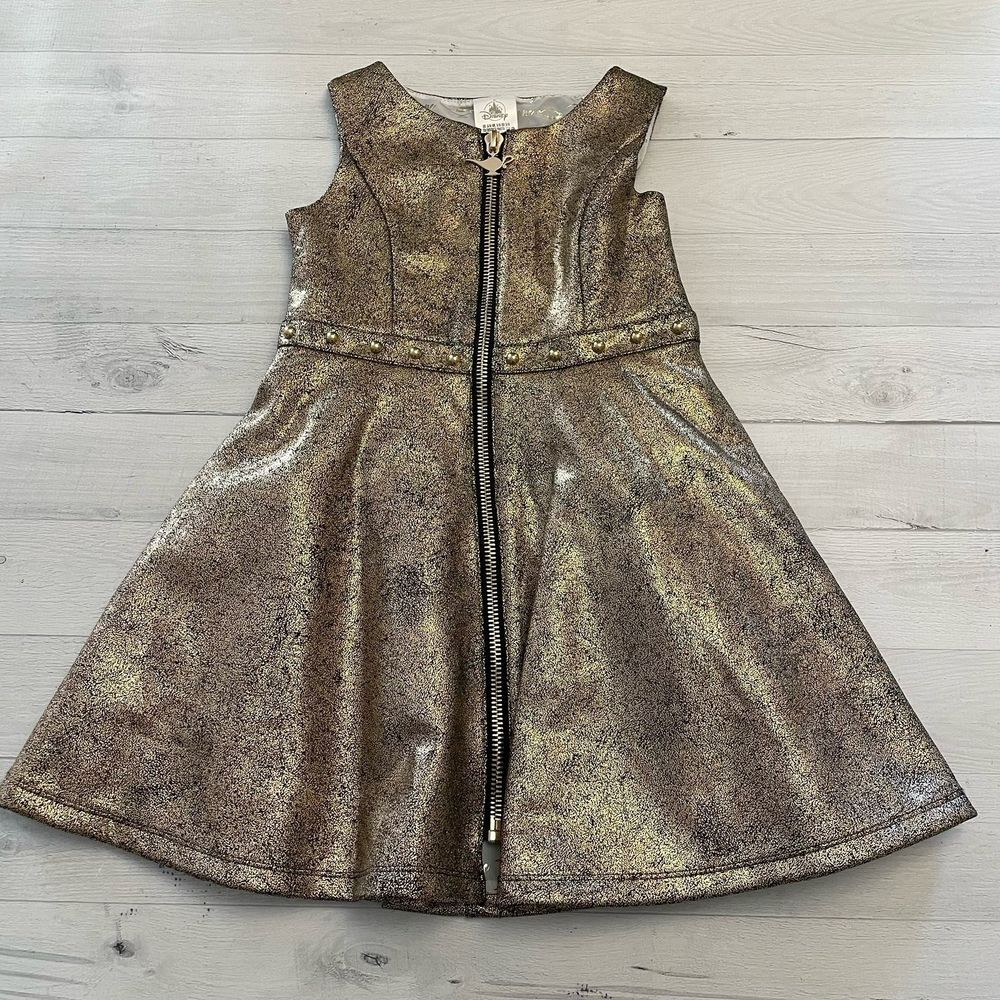 Disney‎ store metallic jasmine dress 5/6